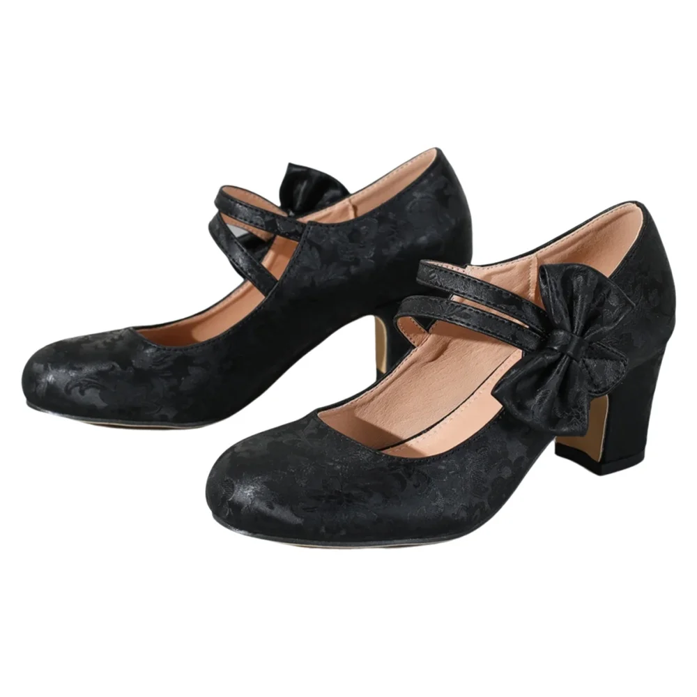 Women Formal Office Wear Shoes - أحذية نسائية كبيرة الحجم بتصميم ماري