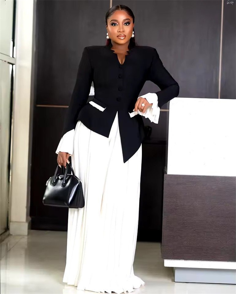 Women Formal Wear Black And White - أبيض أسود المرأة الدعاوى مجموعة 2