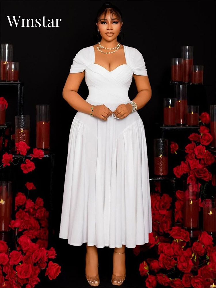Women Formal Office Wear Tops - فساتين Wmstar مقاس كبير للنساء بياقة