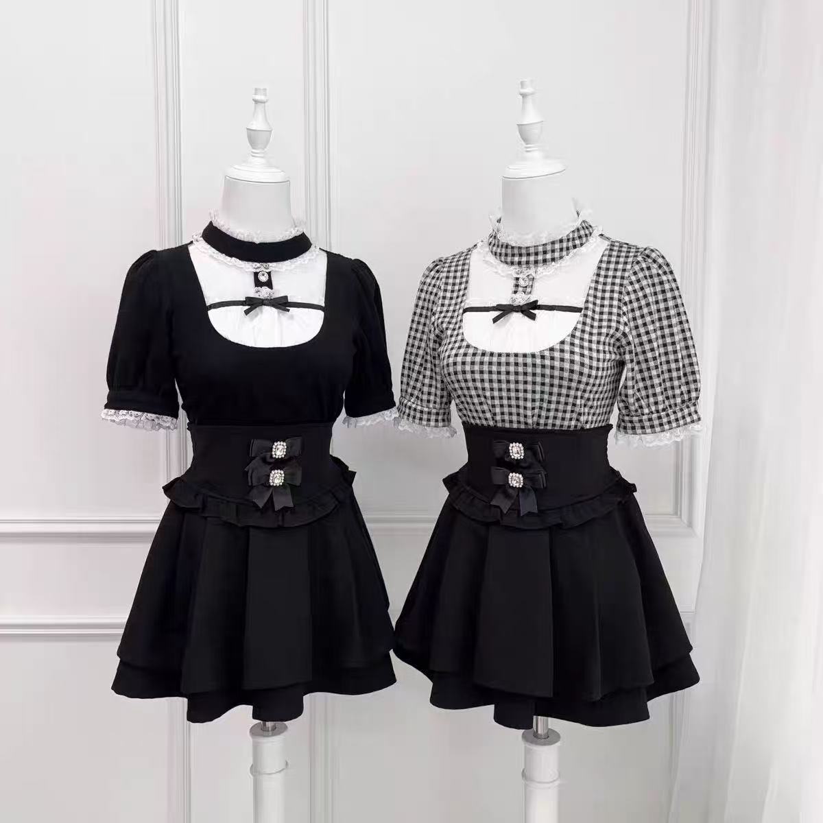 Formal Wear Japan Women - بلوزة لوليتا يابانية للنساء، قميص كاواي
