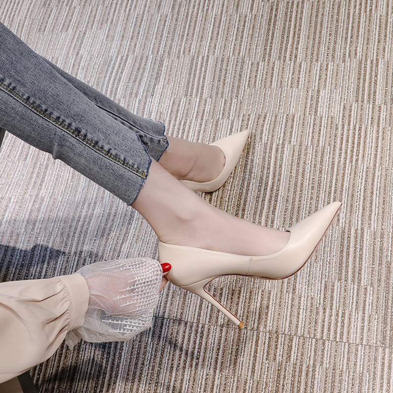 Formal Women Daily Wear Shoes - أحذية نسائية بكعب عالٍ رفيع من