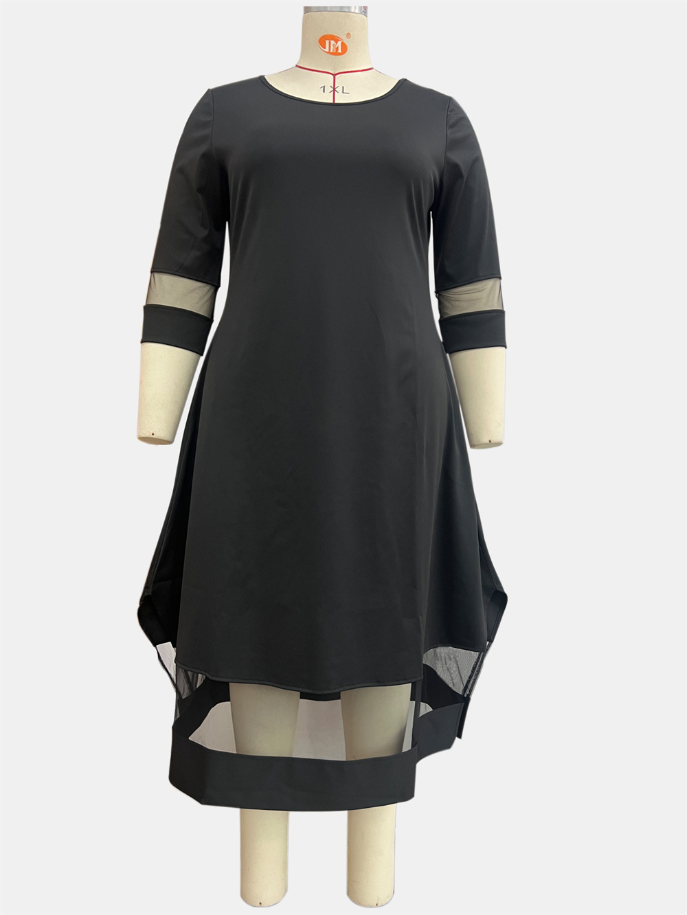 GIBSIE-فستان نسائي أسود متباين - مراجعة Women Formal Office Wear Tops وسعره