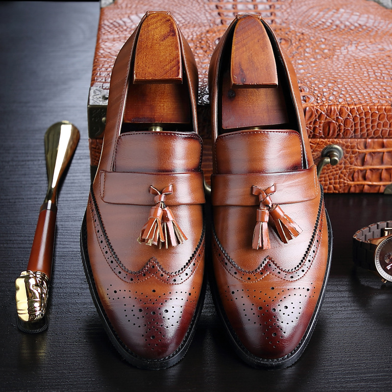 أحذية رجالية كلاسيكية من الجلد - مراجعة Women Formal Office Wear Shoes وسعره