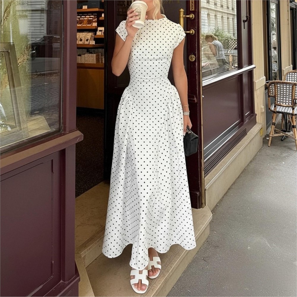 فستان نسائي صيفي جديد 2026 أني - مراجعة Women Formal Office Wear Tops وسعره