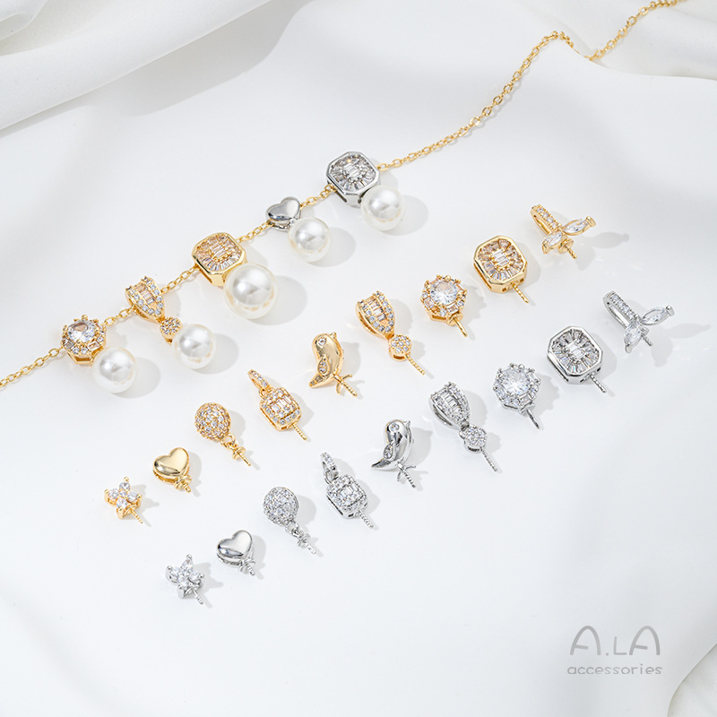 حامل قلادة ذهب عيار 14 قيراط م - مراجعة Pearl Necklace Set وسعره
