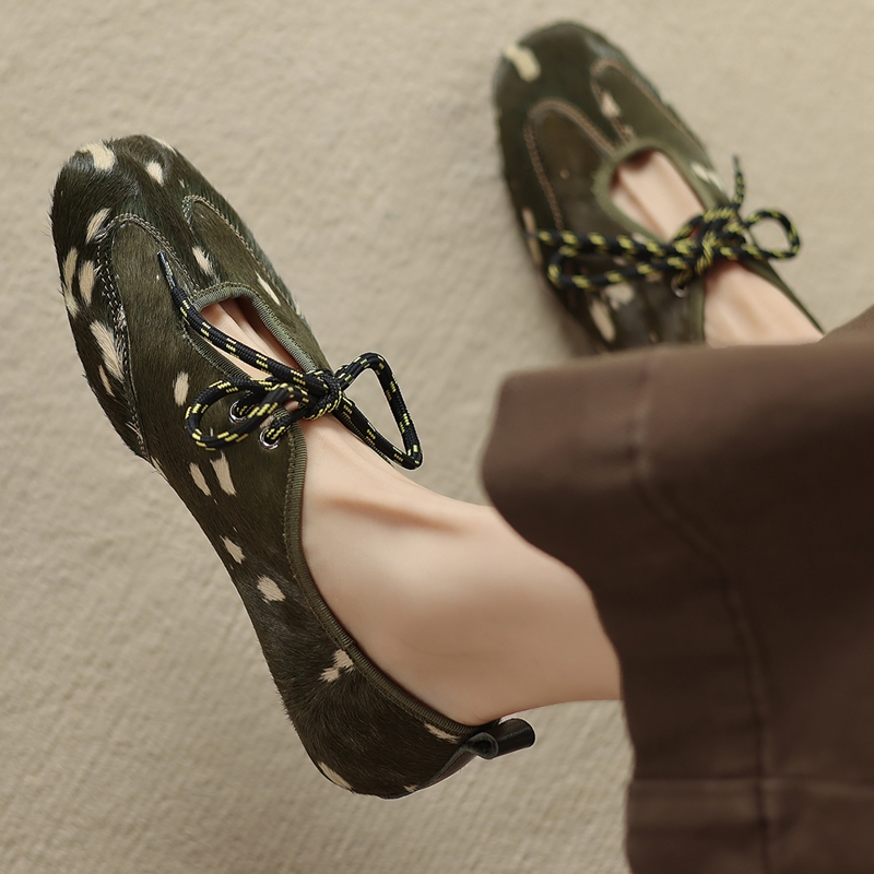 أحذية نسائية مسطحة جديدة من AI - مراجعة Women Formal Office Wear Shoes وسعره