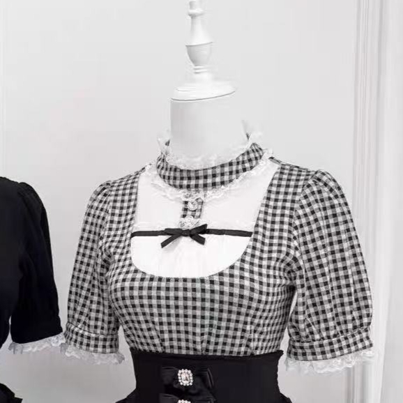 بلوزة لوليتا يابانية للنساء، ق - مراجعة Formal Wear Japan Women وسعره