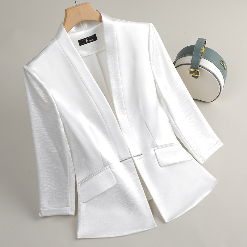 المهنية المرأة أسود أبيض أزرق  - مراجعة Women Formal Wear Black And White وسعره